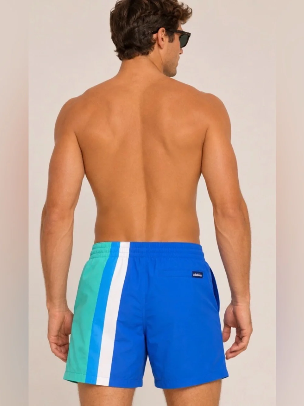 Chubbies Colorblock Swim Trunks NWOT | Men’s Medium | Blue & Aqua